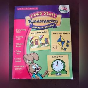 Scholastic Jump Start Kindergarten Workbook